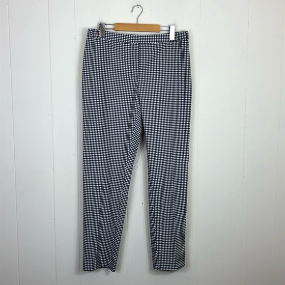 Calvin Klein Straight Fit Highline Checkered Dress Pants Sz 8 - Picture 2 of 10